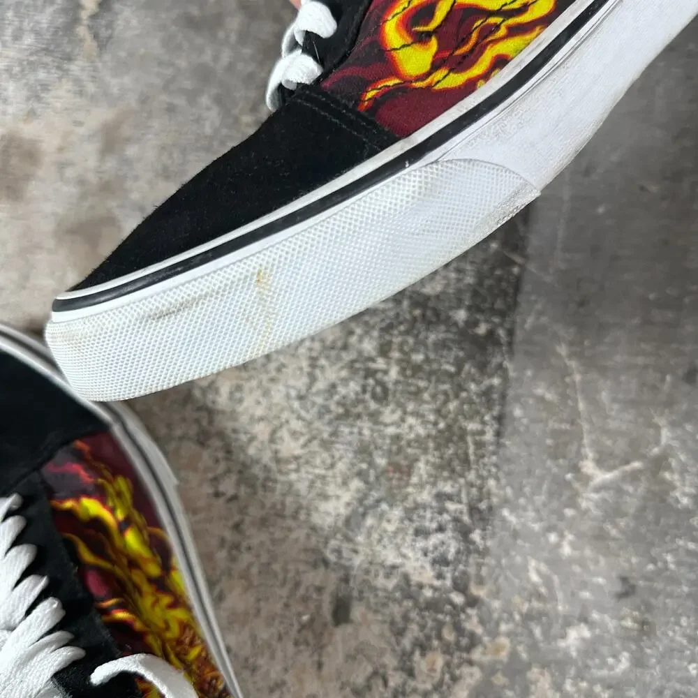 Sz 9 Vans‎ Men's Old Skool Samurai Rising Anime Japanese Skate Shoes Black